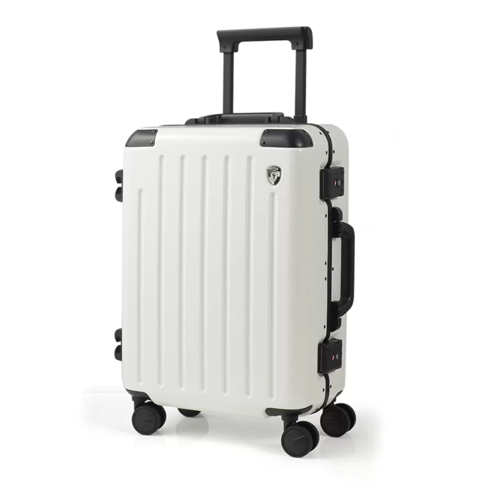 PC7000スーツケースSシルクホワイト(PC7000_19swne)