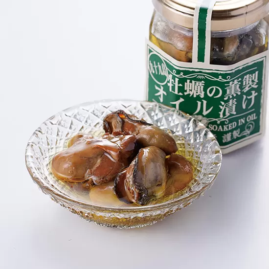 九十九島かきの薫製オイル漬け