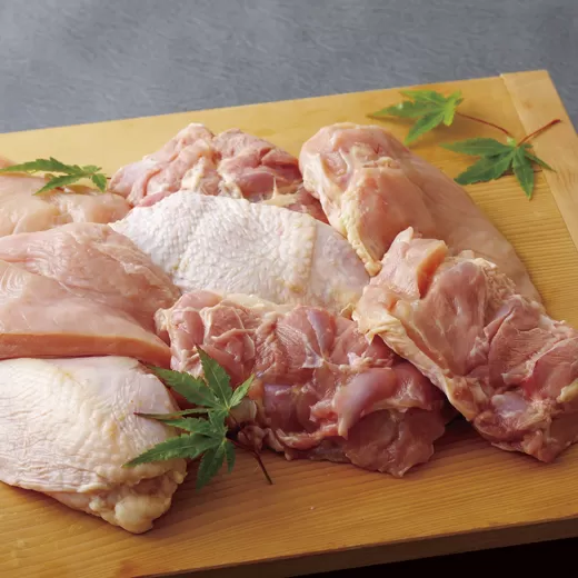 【鶏肉もも･むねセット】ながさき福とり 鶏肉 正肉セット(計3,420g) 【長崎福鳥】1枚ずつ 小分け 真空冷凍 個包装 モモ ムネ ハーブの力で健康に育てたブランド鶏