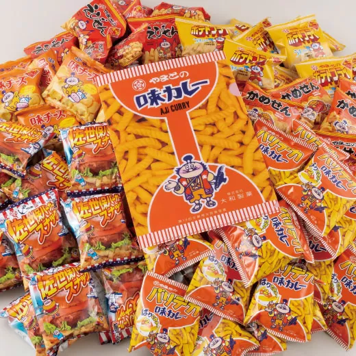 スナック菓子6種 (小袋120入) 詰め合わせ 老舗菓子店の定番おやつ【大和製菓】
