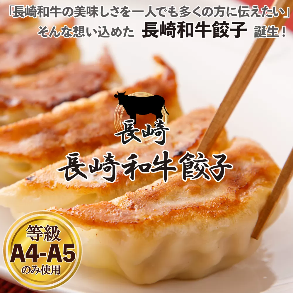 長崎和牛餃子(A4等級以上) (14個入×5パック)