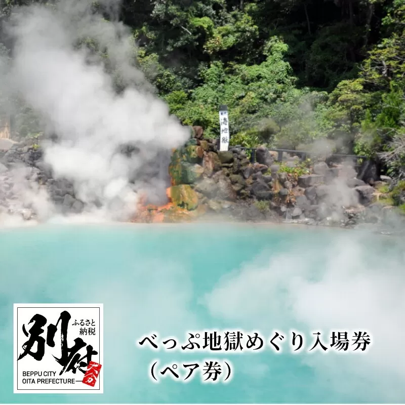 べっぷ地獄めぐり入場券（ペア券）