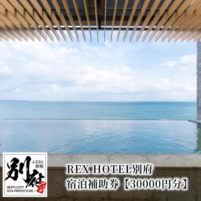 REX HOTEL別府　宿泊補助券【30000円分】