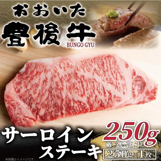 おおいた豊後牛サーロインステーキ 250g（250g×1枚）
