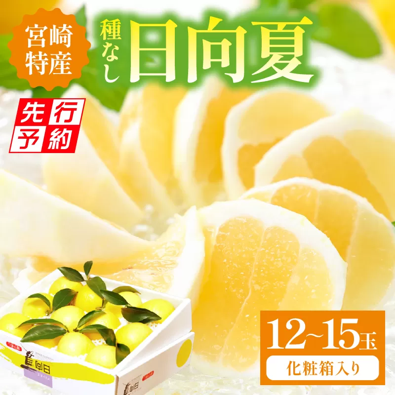 【先行予約】【期間・数量限定】宮崎特産 日向夏_M342-001