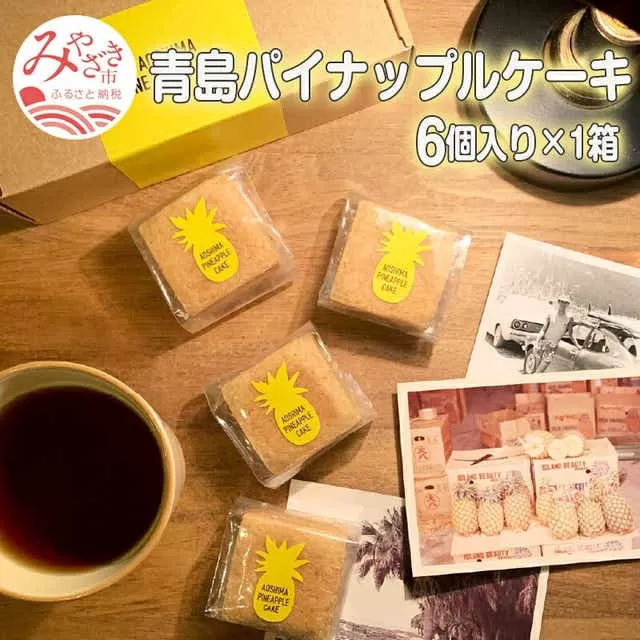 青島パイナップルケーキ 6個入り×1箱_M213-001