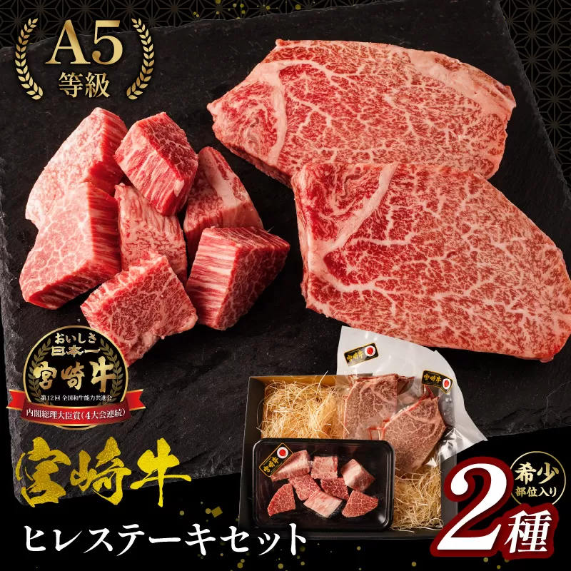 宮崎牛ヒレステーキセット_M179-028