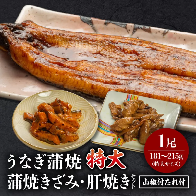 国産うなぎ蒲焼(特大サイズ)・きざみ・肝焼きセット_M069-014_01