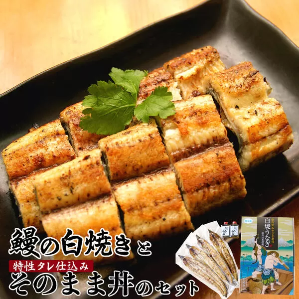 北川鰻の白焼きセット N010-YC518