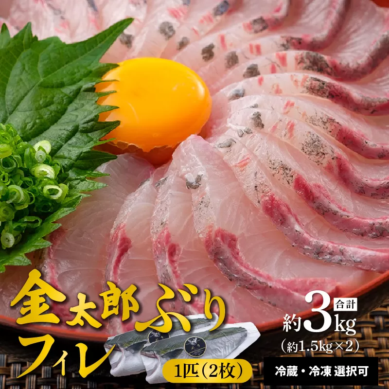 鰤屋金太郎【冷凍】ぶりフィレ２枚約1.5kg N018-YZB720_2