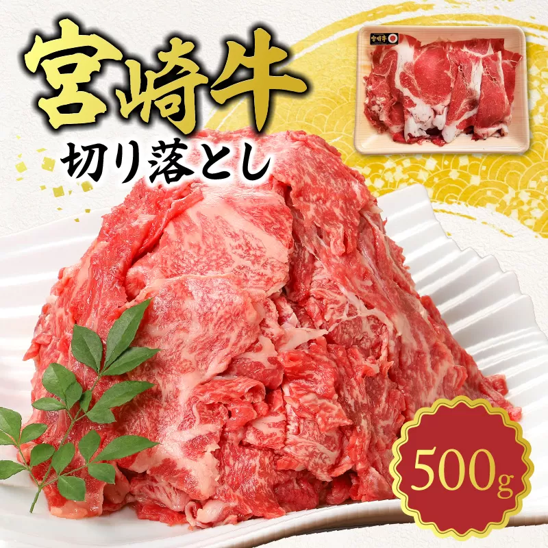 宮崎牛 切り落とし 500g N0140-YA0440