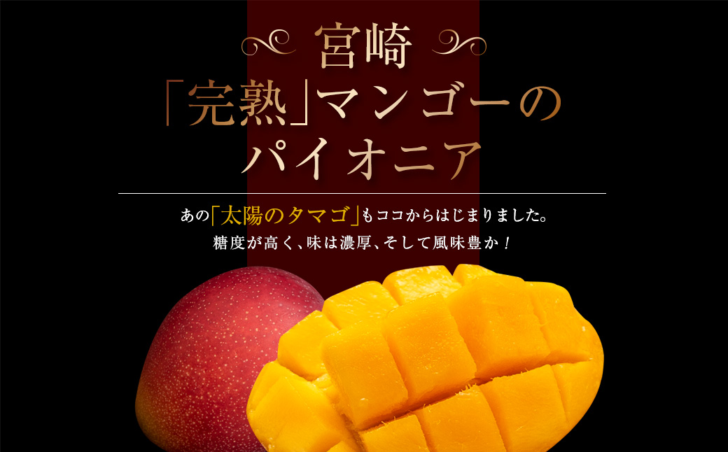 宮崎県産 完熟マンゴーフローズンチャンク 2kg（冷凍マンゴー