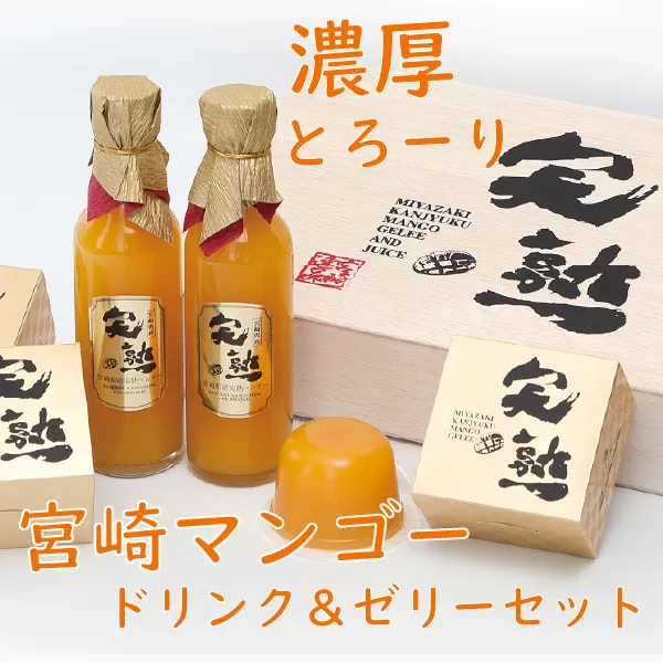 【濃厚とろーり】マンゴードリンク＆マンゴーゼリーセット