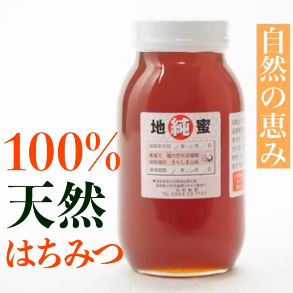 100％天然はちみつ<1200g：はちろう>