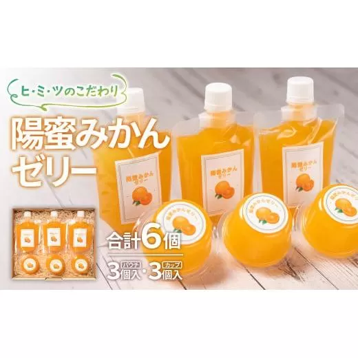 贅沢みかんゼリー詰合わせセット 西都市産「陽蜜みかん」使用[1.2-5]果物 くだもの フルーツ お菓子 デザート 洋菓子 ゼリー 宮崎県西都市