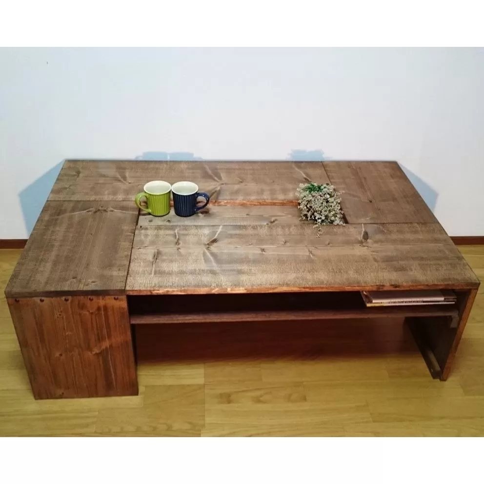 [天然無垢材]フリースタイルローテーブル Interior G-S-S[14-10]家具 家財 インテリア 机 テーブル ダイニング 宮崎県西都市