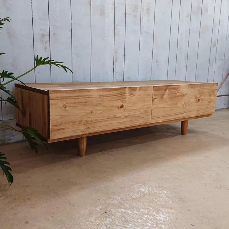 [天然無垢材]テレビボード・ローボード Interior G-S-S[14-9]家具 家財 インテリア 机 テレビ台 収納 宮崎県西都市