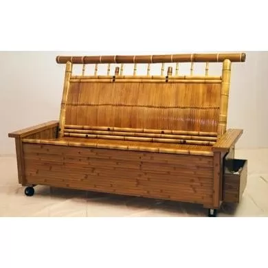 健康長椅子(3人掛け) 竹家具専門店[梅里竹芸][90-1]竹 家具 伝統工芸品 工芸品 椅子 チェアー いす 宮崎県西都市