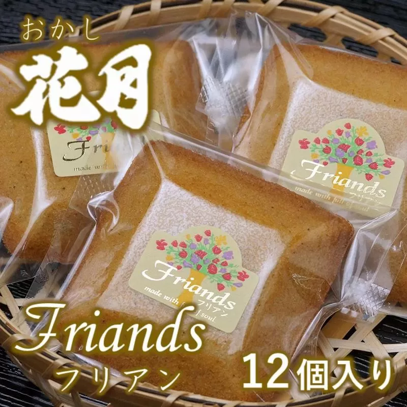 フランス菓子　フリアン12個入り（個包装） 西都市のお菓子屋さん『おかし花月』<1-53>お菓子 おやつ デザート 洋菓子 宮崎県 西都市