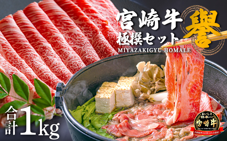 内閣総理大臣賞受賞》宮崎牛の極撰セット「譽(ほまれ)」 日本一の黒毛