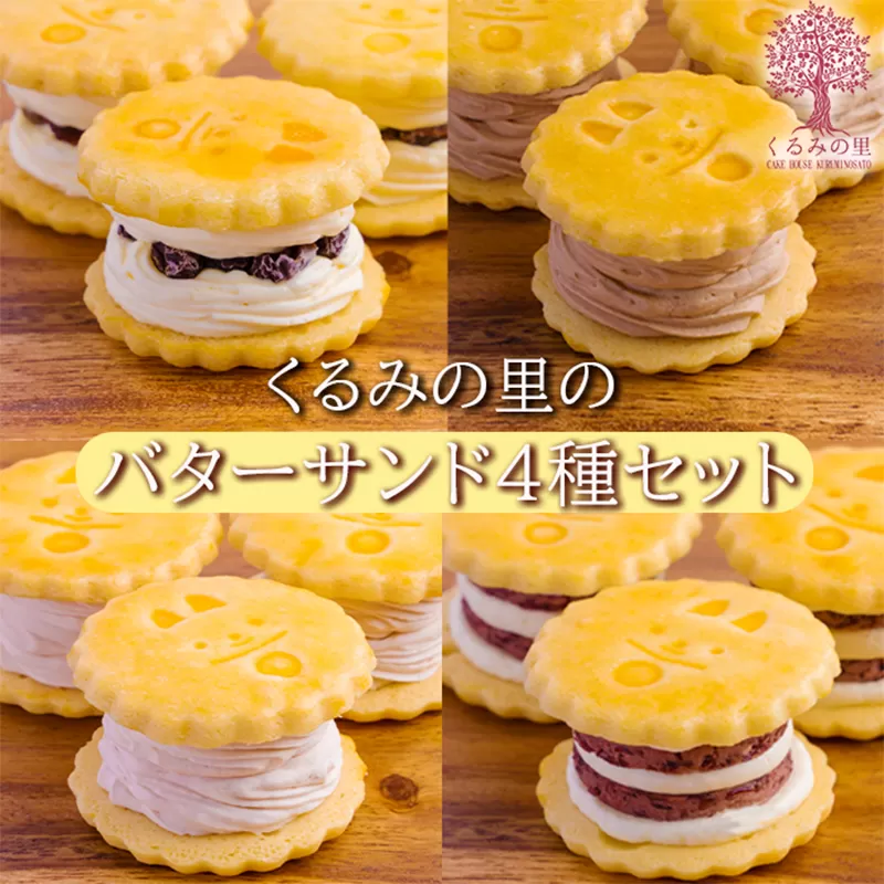 くるみの里バターサンドづくし(合計10個) お菓子詰め合わせセット [ラムレーズンサンド あんバターサンド チョコレート 苺 イチゴ ストロベリー 洋菓子] TF0675-P00010