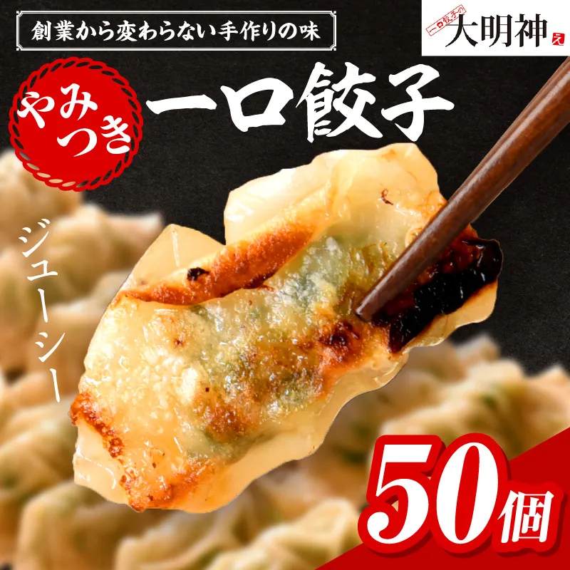 一口餃子 50 個入りタレ１個