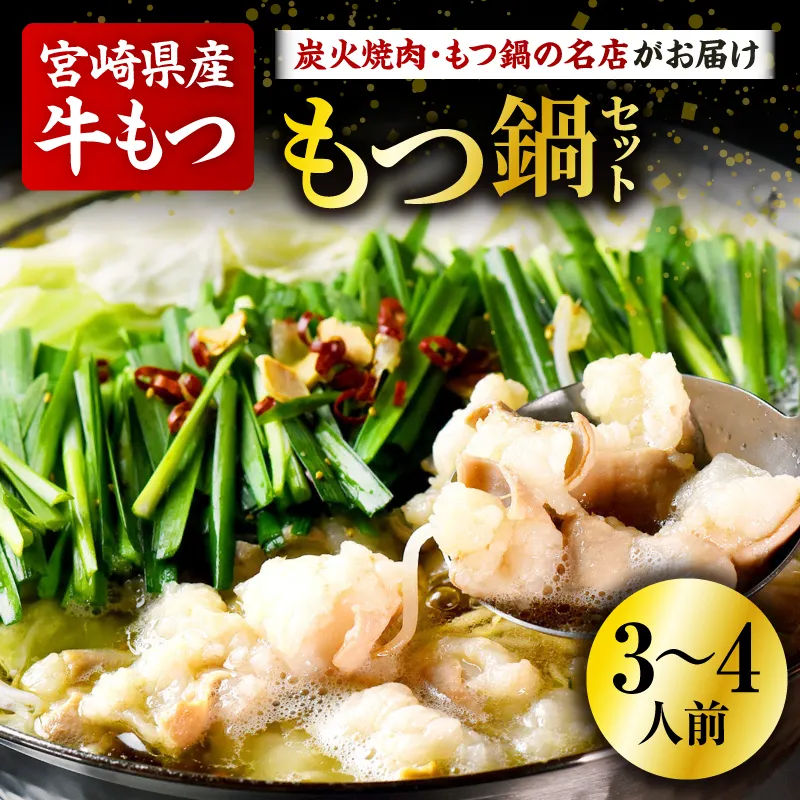 もつ鍋セット(3〜4人分)