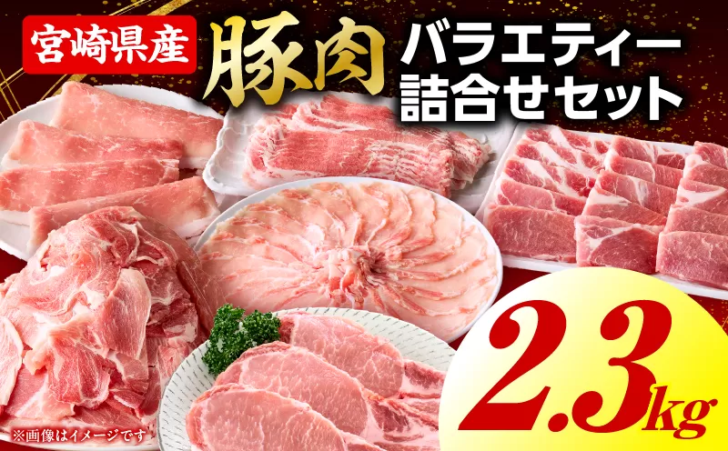 豚肉バラエティー詰合せセット【2.3kg】 2026年7月発送予定