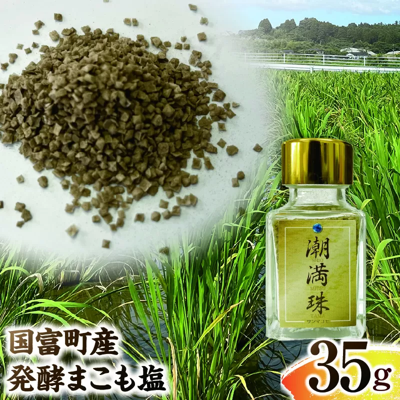 国富町産 発酵まこも塩  35g(35g×1)
