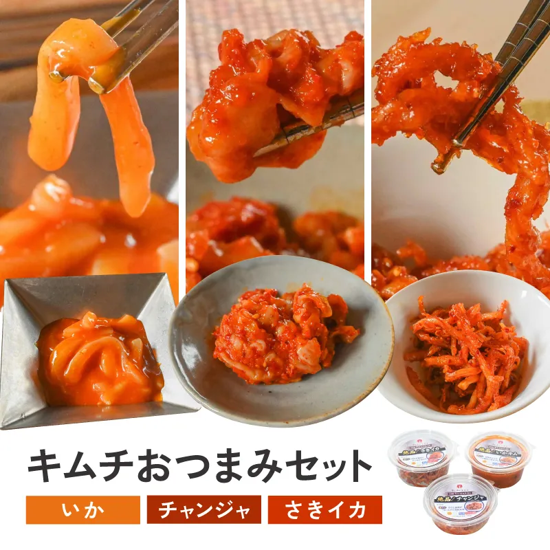【キムチのシオン】絶品！キムチ おつまみセット_A0112-014
