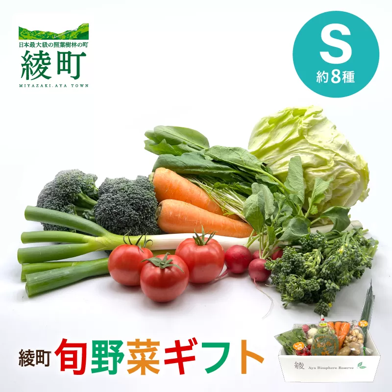 綾町旬野菜ギフト（Sサイズ）