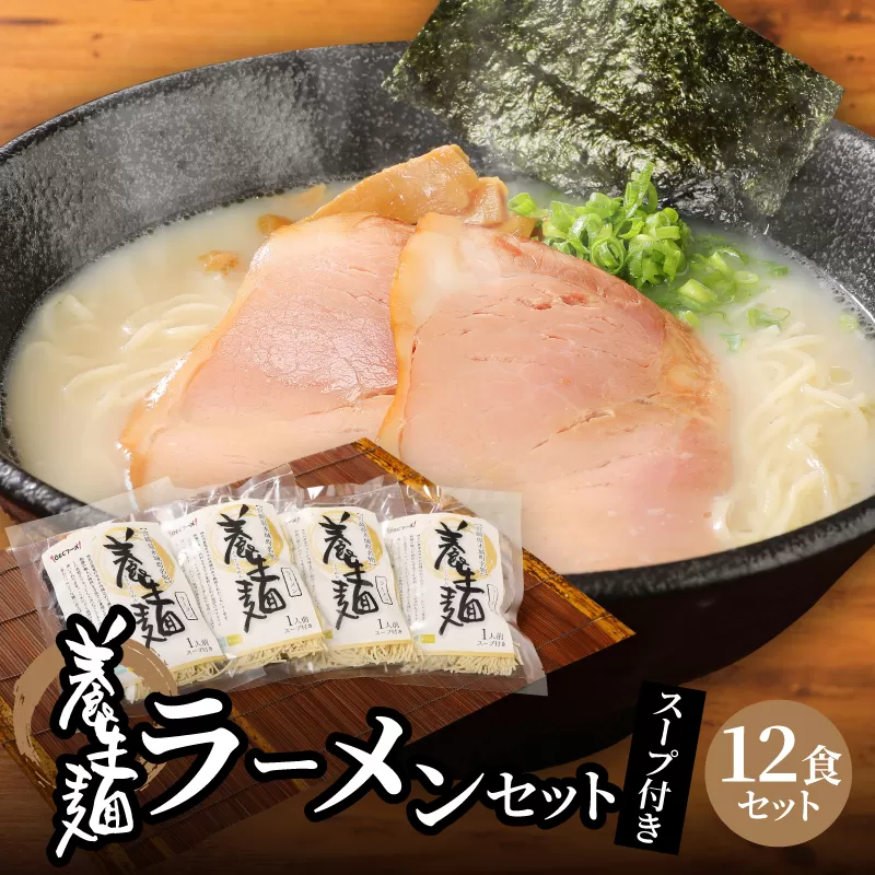 ＜養生麺ラーメン詰合せ 12袋入り＞ K10_0001_2