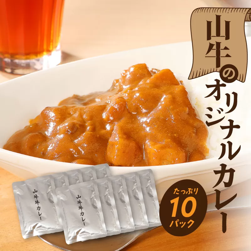 「山牛」のオリジナルカレー10パックセット K16_0012_1
