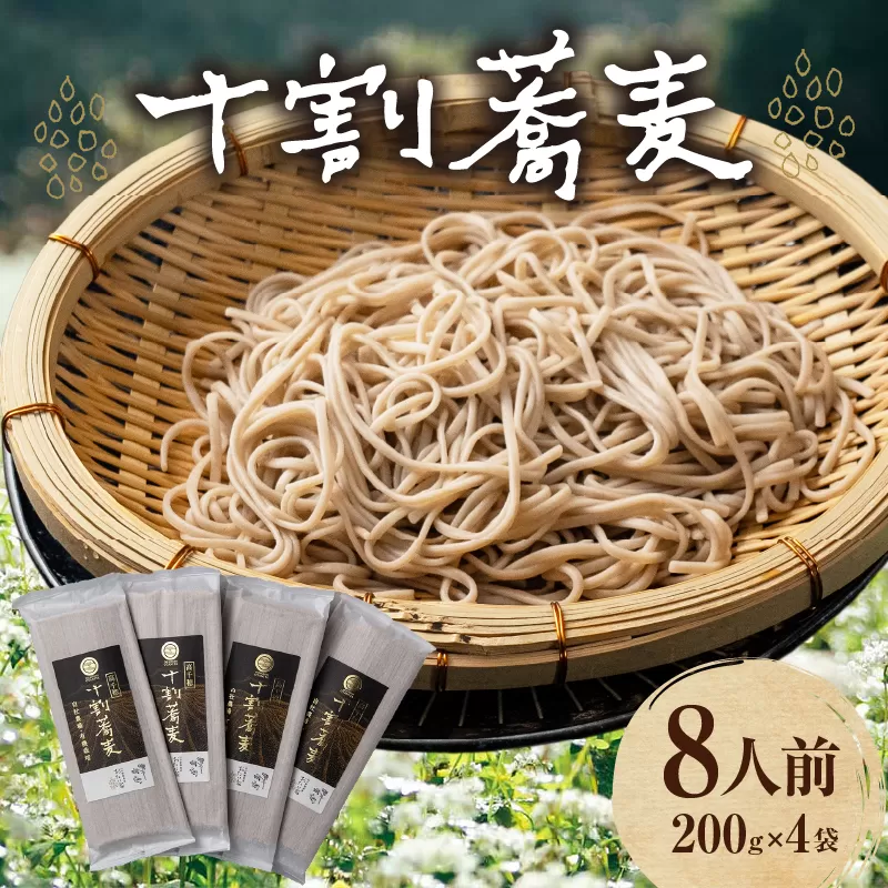 【国産乾そば8人前】そば 高千穂 有機栽培 10割蕎麦 200g×4袋 800g 国産 乾蕎麦 蕎麦 十割 10割 国産 高千穂町産 乾麺 乾蕎麦 お蕎麦 贈答 贈り物 ギフト プレゼント 手土産 備蓄 保存食 おもてなし 年越し 年越しそば グルメ おすすめ ご当地 宮崎県 高千穂町 _Tk033-015