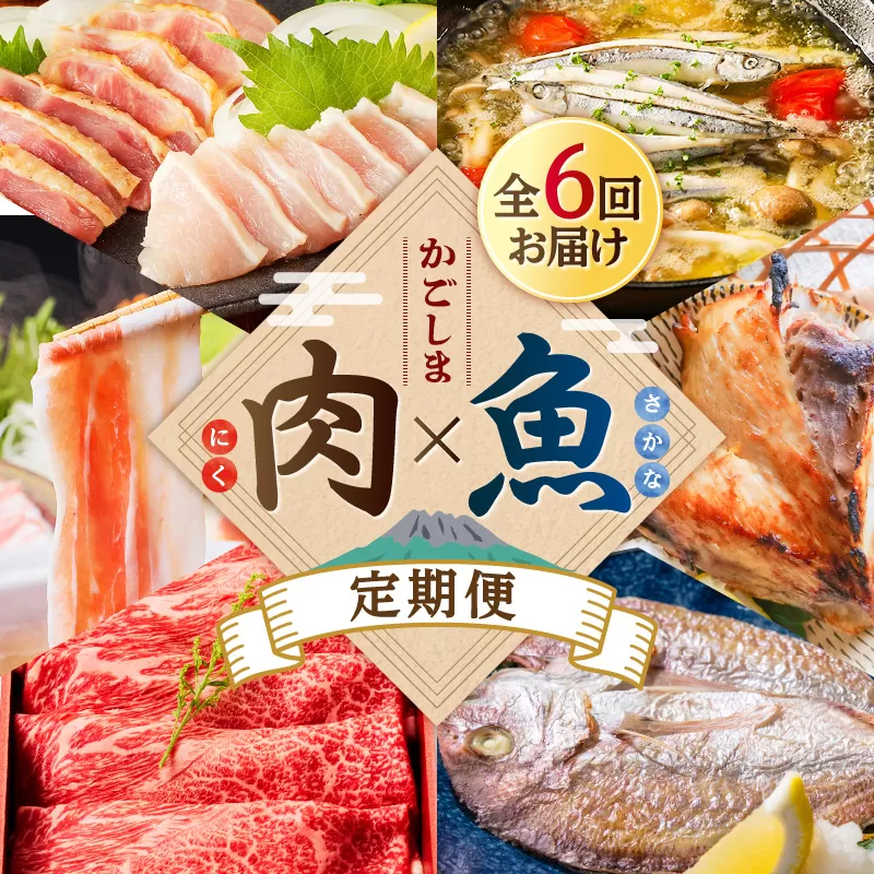 【肉×魚】6回定期便