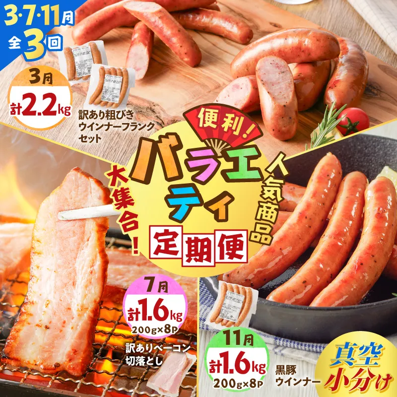 【全3回】バラエティ定期便（3・7・11月お届け）