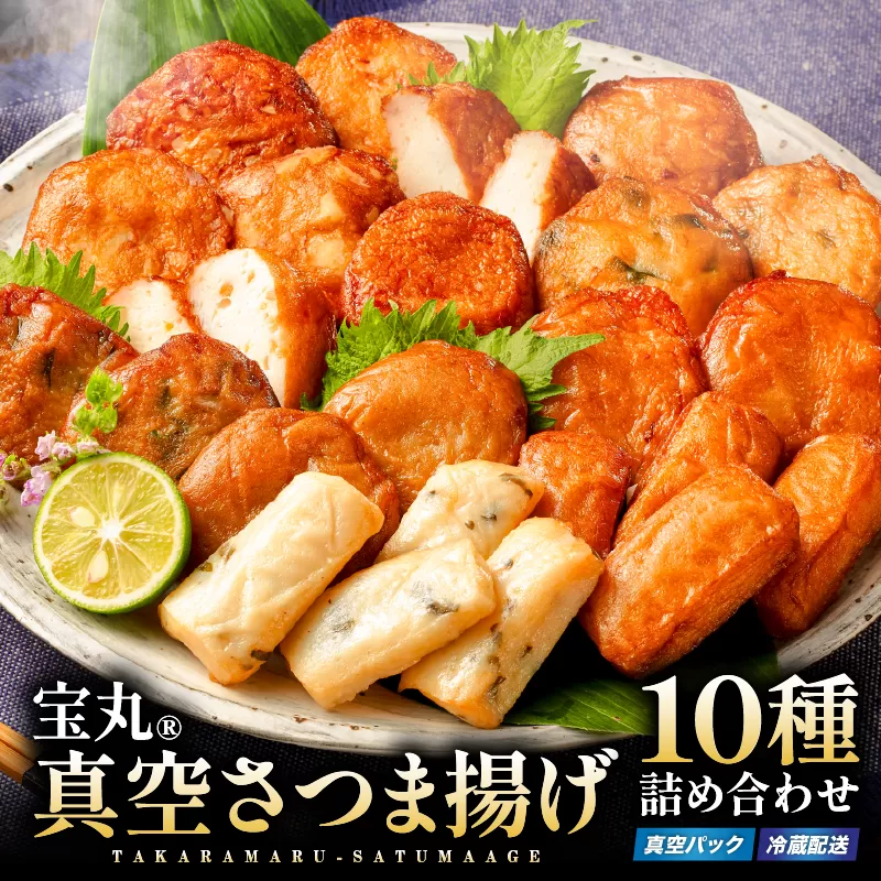宝丸 真空さつま揚げ 10種24個