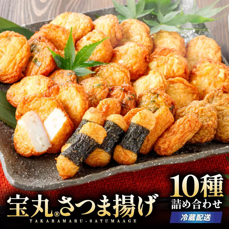 宝丸 さつま揚げ 10種35個