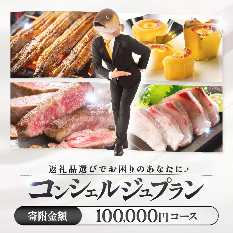 コンシェルジュプラン 寄付額10万円コース