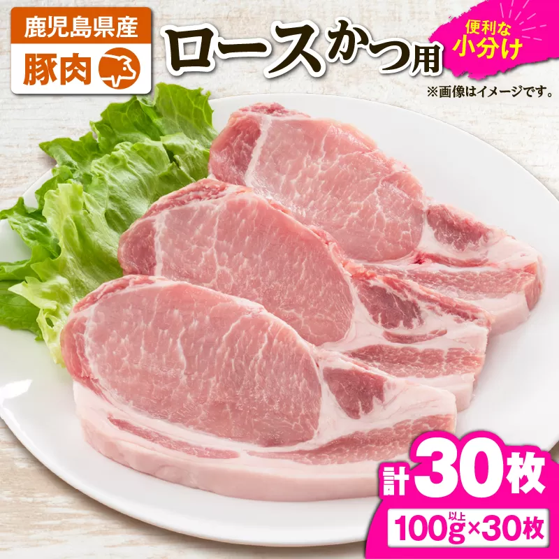 2641 豚肉ロースカツ用30枚セット