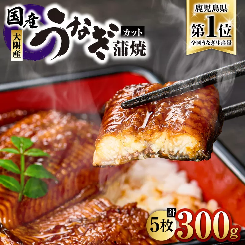 937-1 鹿児島県大隅産『カット』うなぎ蒲焼5枚300g