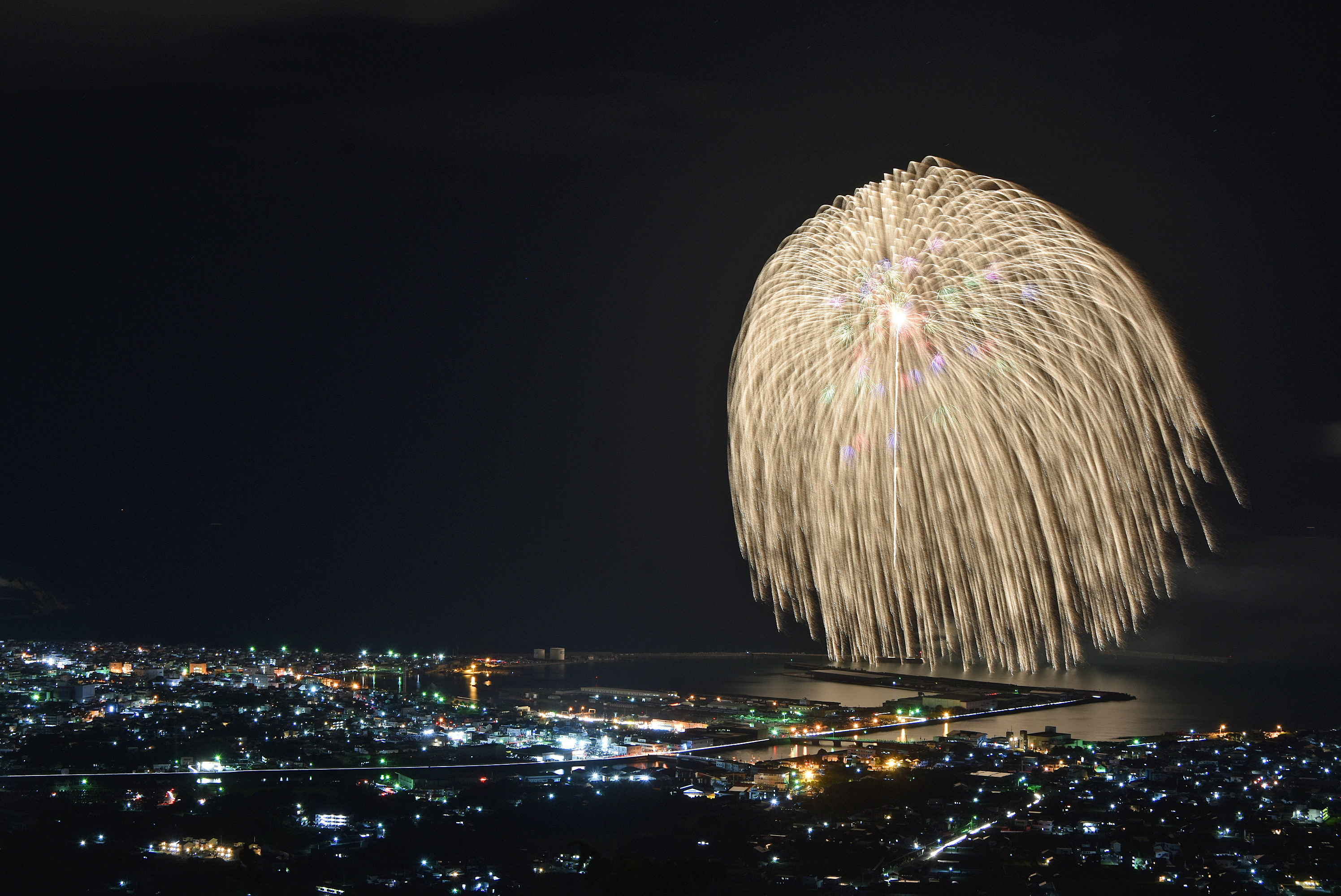 さつま黒潮　きばらん海　枕崎港まつり　花火大会