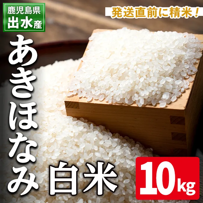 i863-A あきほなみ 白米 (10kg) 米 10kg お米 白米 アキホナミ 自家脱穀 自家精米 精米 おにぎり ごはん お米マイスター 厳選 【田上商店】