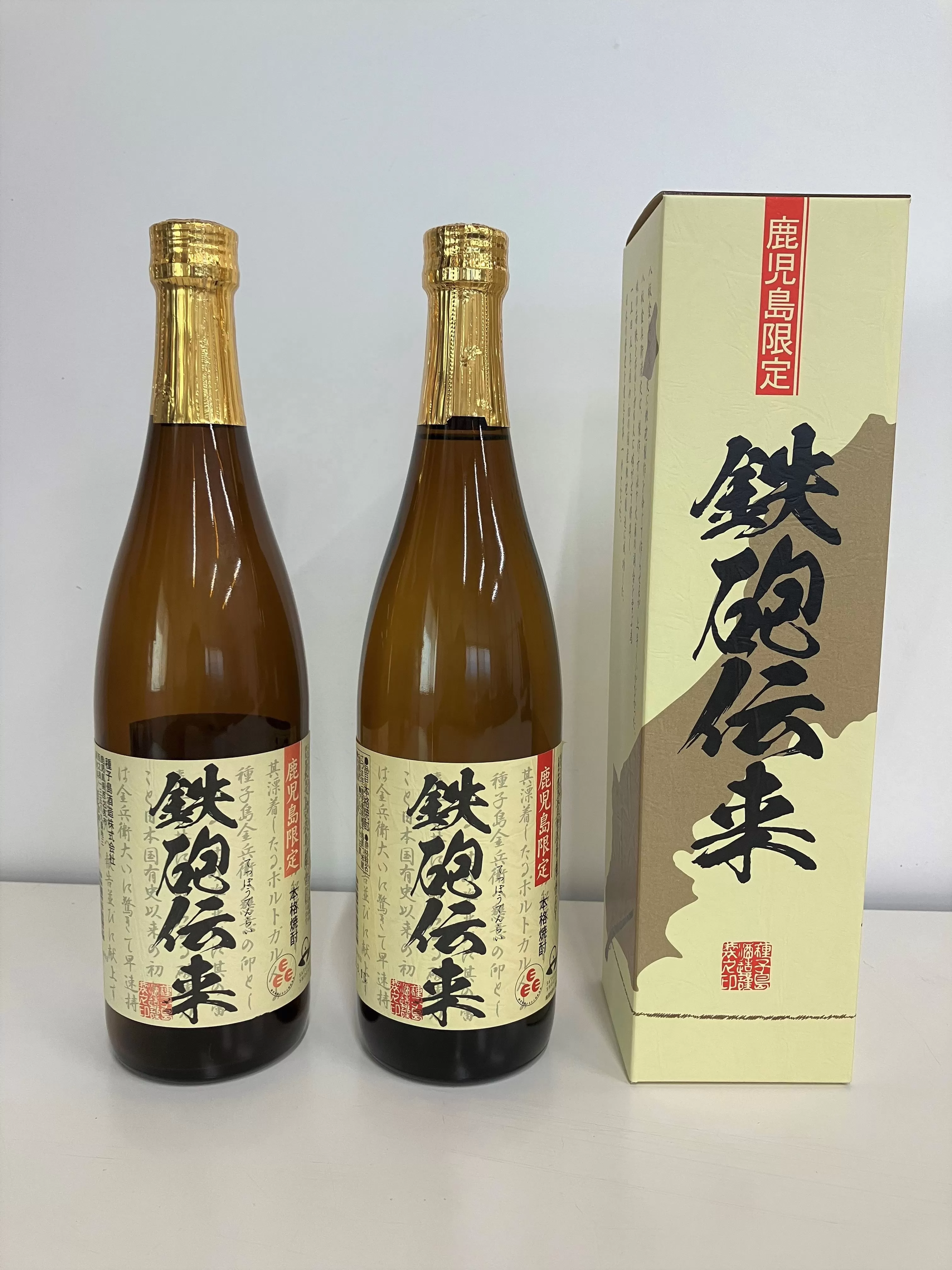 種子島 酒造 鉄砲 伝来 720ml × 2本【化粧箱入り】 NFN503 【350pt】