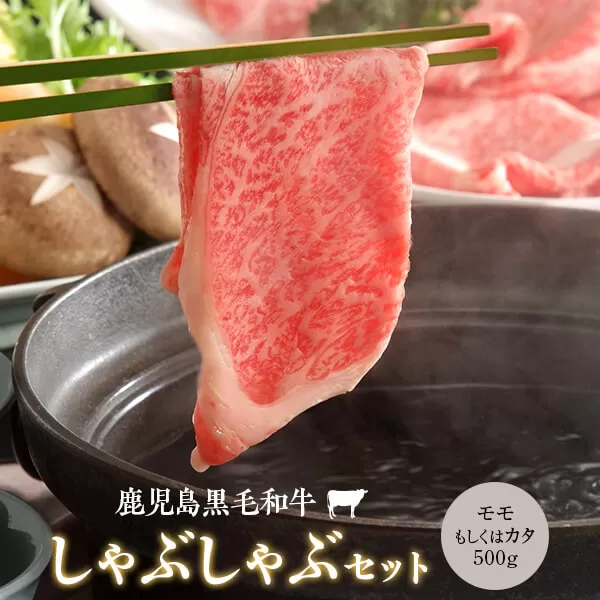 BS-347 鹿児島県産黒毛和牛しゃぶしゃぶ 500g Cｾｯﾄ 