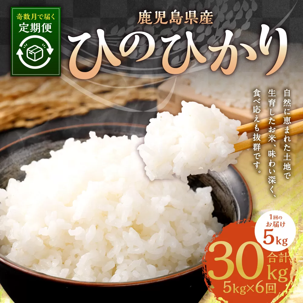  【奇数月6回定期便】【新米先行予約】【KODAMAFARMS】ひのひかり 5kg（計30kg） KODA米 米 新米 精米 白米 お米 【2026年1月以降 奇数月に順次発送】 GS-612