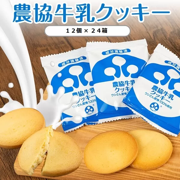 DS-511 農協牛乳ｸｯｷｰ 24箱(段ﾎﾞｰﾙ箱でのお届け)