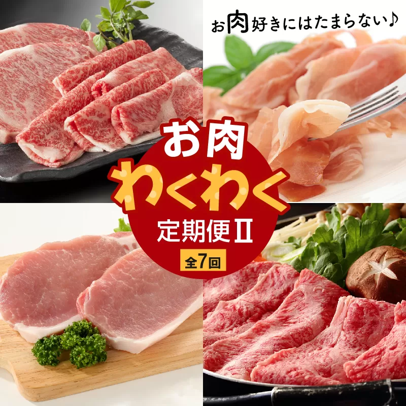 【全7回】お肉わくわく定期便2 027-37