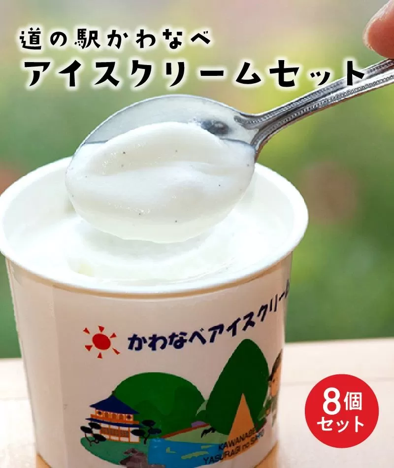 013-02 道の駅かわなべアイスクリームセット