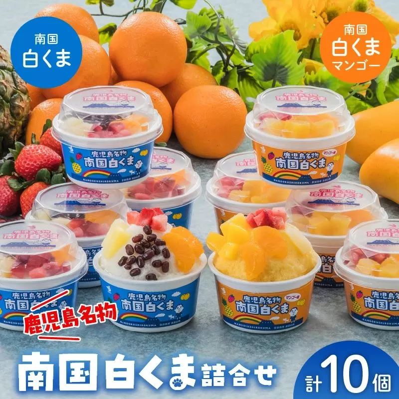 062-8-17 南国白くま・南国白くまマンゴー10個詰合せセット